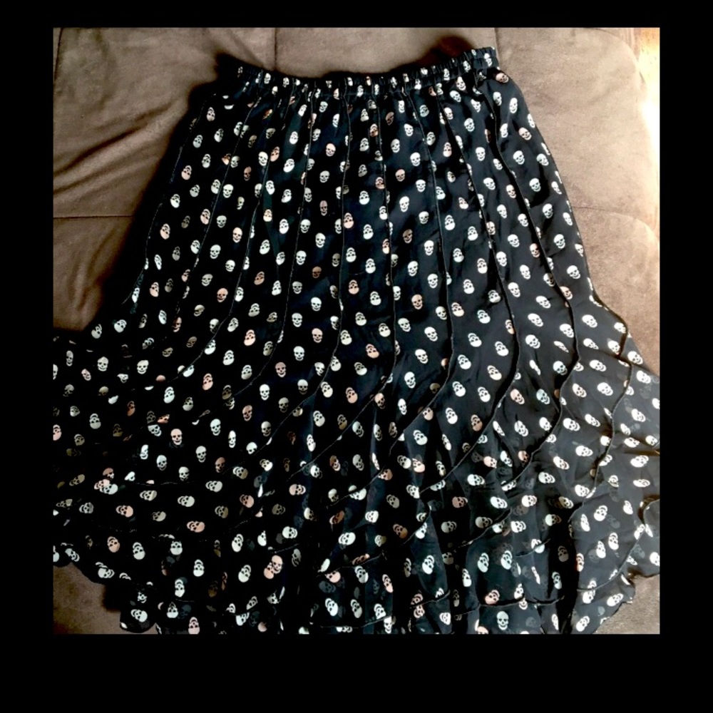 Bohemian Cafe 💀💀💀 skirt